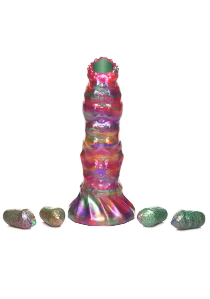 Creature Cocks - Larva Silicone Ovipositor Dildo With Eggs