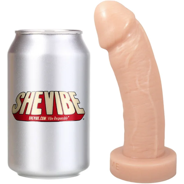 Primo 6" Dual-Density Realistic Silicone Dildo By Uberrime - Vanilla