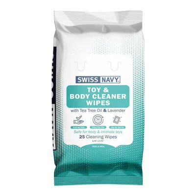 Toy and Body Cleaner Wipes 25ct 6ct Display Box