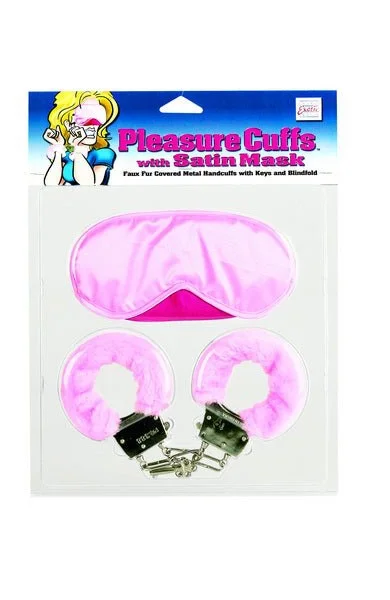 Pleasure Cuffs With Satin Mask