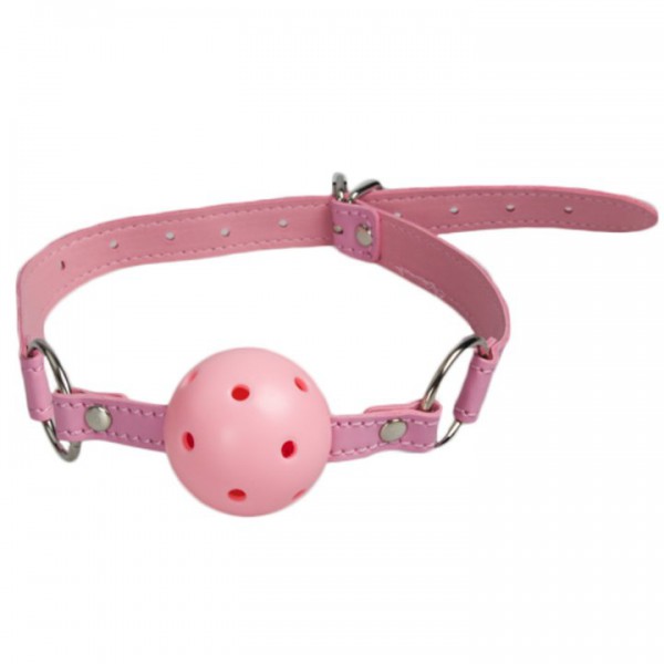 Bondara Pink Faux Leather Furry Eight Piece Bondage Set — image 5 of 6