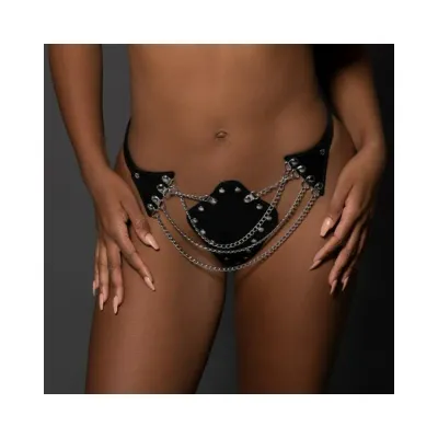 Male Power Leather Women s Victoria Black O s