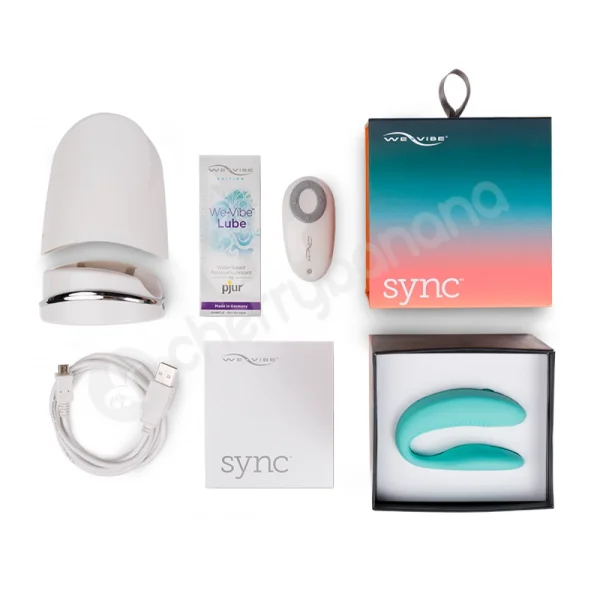 We-Vibe Sync Aqua Remote & App Controlled Couple's Vibrator