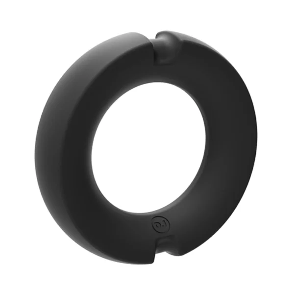 Kink By Doc Johnson Hybrid Silicone Covered Metal Cock Ring 35mm — image 5 of 9