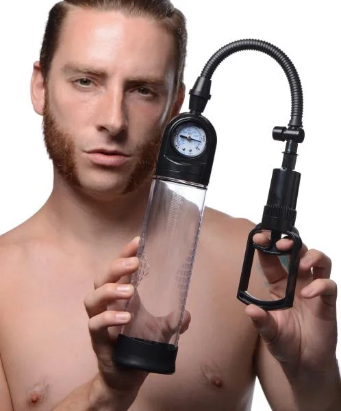 Trigger Penis Pump With Built In Pressure Gauge — image 5 of 8