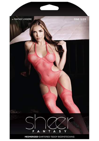 Mesmerized Gartered Teddy Bodystocking — image 6 of 6