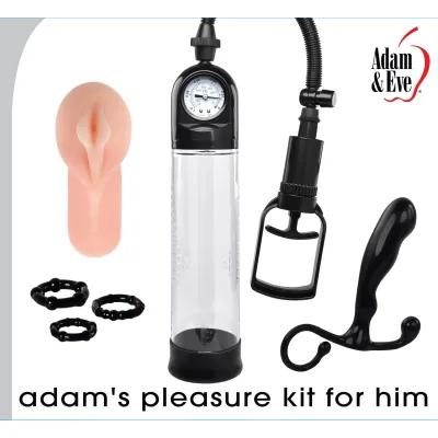 Adam s Pleasure Kit for Him Black
