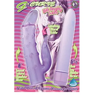 G Curve With Naughty Tickler Lavender