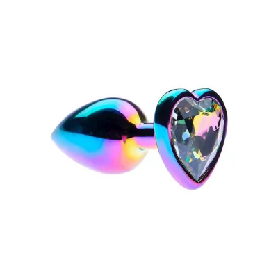 Kink Range Rainbow Heart Plug Small