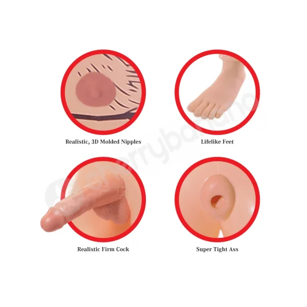 Pipedream Extreme Dollz Tyler Rocks Life-Size Love Doll