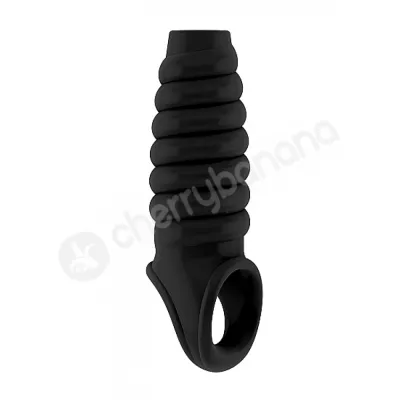 Sono No 21 Black Dong Penis Extension Sleeve