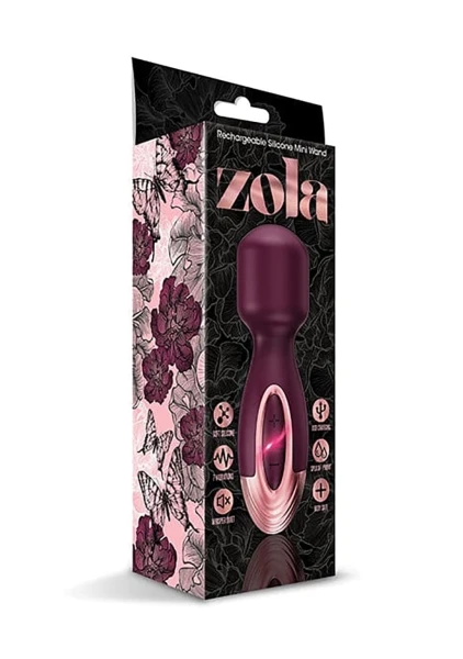 Zola Rechargeable Silicone Mini Wand