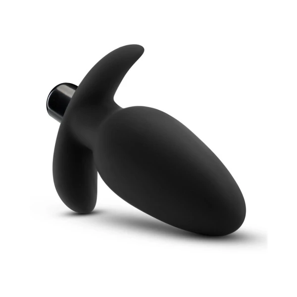 Blush Anal Adventures Platinum Silicone Saddle PlugĀ - Black