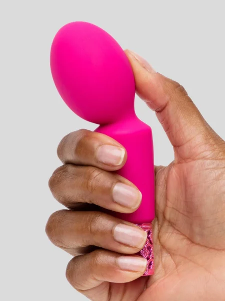 Royal Gems Brilliant Rechargeable Silicone Wand Vibrator