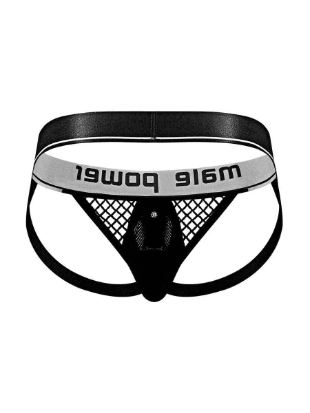Cock Pit Net Cock Ring Jock - S- M - Black