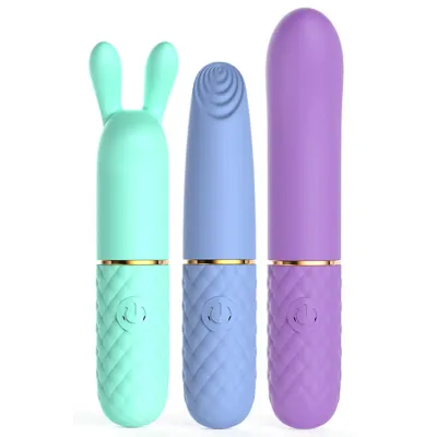 Adam and Eve Triple Pleasure 3 Piece Vibrator Gift Set