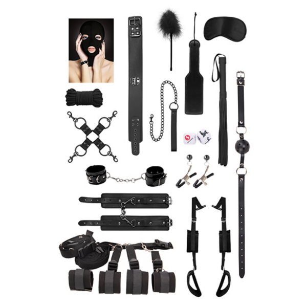 Shots America Advanced Bondage Kit - Black