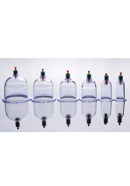 Sukshen 6 Piece Cupping Set With Acu-Points