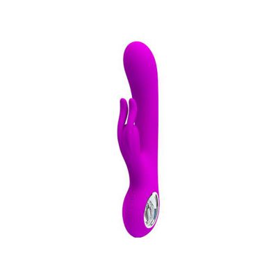 Hot Rabbit Dual Ear Vibrator 7 4 Inch