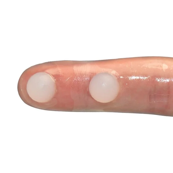 Finger Condoms with Dual Pleasure Nubs - 6 Pack