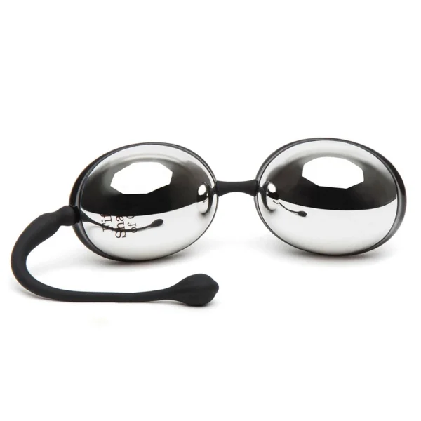 Fifty Shades of Grey Inner Goddess Silver Jiggle Balls 2.3oz