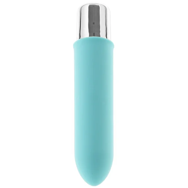 BAM MINI Rechargeable Bullet Silicone Vibrator by VeDO - Turquoise