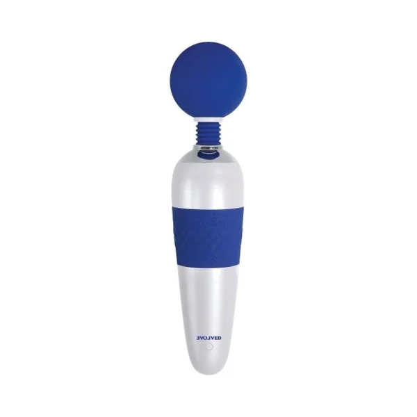 Evolved On The Dot Wand 7 Vibrating Functions 4 Speeds Per Function Silicone Head Usb Rechargeable C — image 4 of 9