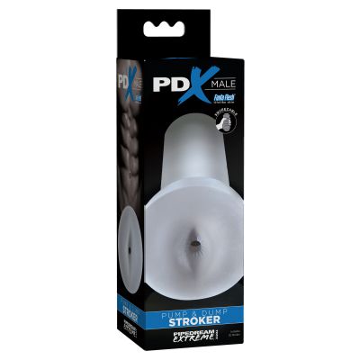 Pump and Dump Stroker Clear