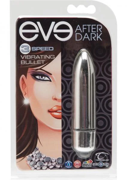 Eve After Dark Vibrating Bullet Silver