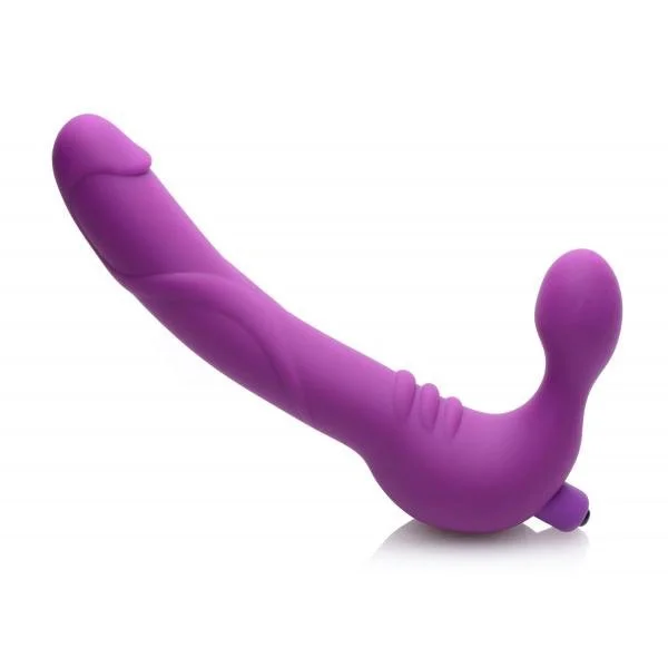 Royal Revolver Vibrating Strapless Silicone Strap On Dildo — image 7 of 8