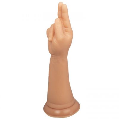 The Shocker Light Tone Monster Dildo 14 Inch