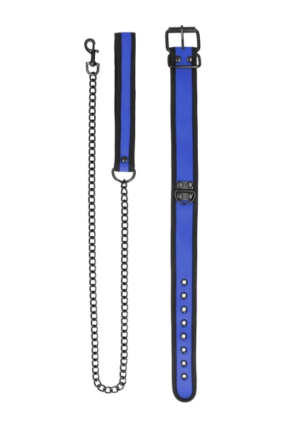 Ouch! Luxury Collar with Leash