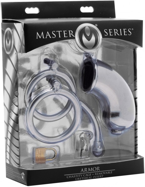 Armor Chastity Cage + Sound