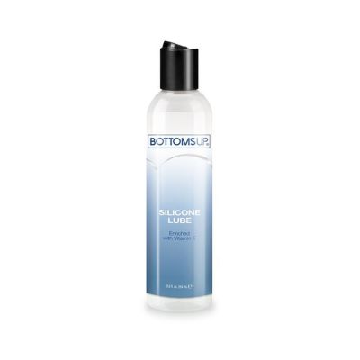Bottoms Up Silicone Lube W vitamin E 8 6 Fl Oz