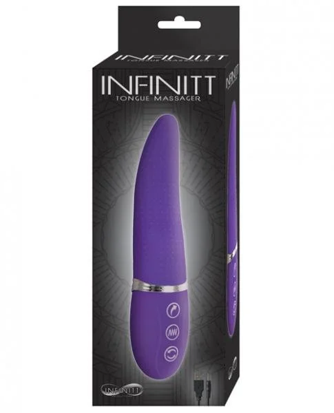 Infinitt Tongue Massager Purple Vibrator
