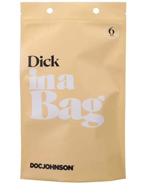 Dick in a Bag 6 Inch - Clear