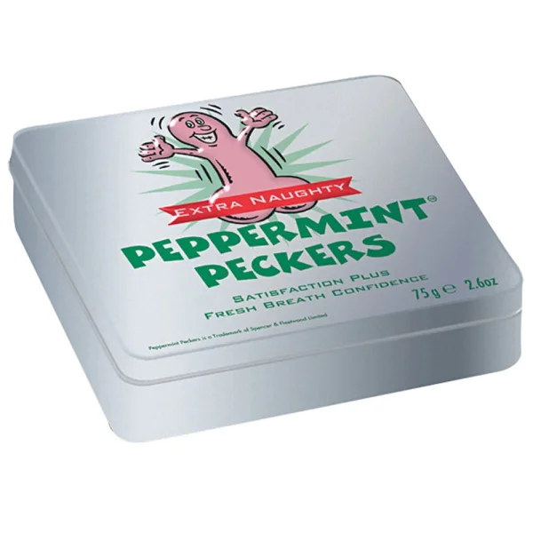 Peppermint Peckers Willie Shaped Mints