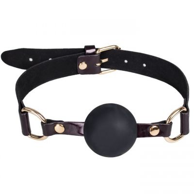 Bondara Black Cherry Hush Ball Gag