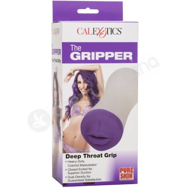 The Gripper Deep Throat Grip Super Suction Masturbator