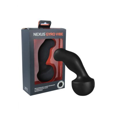 GYRO VIBE Hands Free Vibrating Dildo Black Big Clit Orgasm