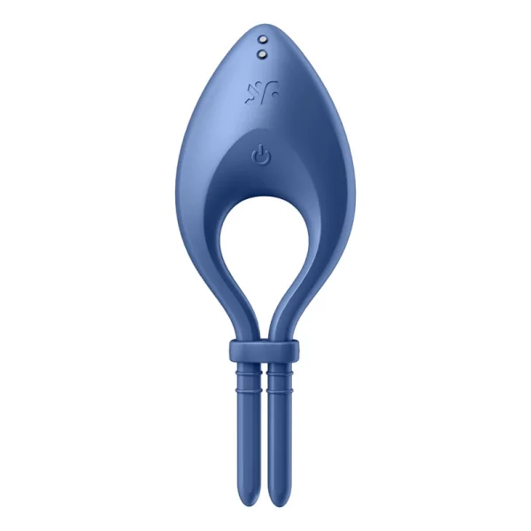Satisfyer Bullseye Blue App Controlled Adjustable Vibrating Cockring