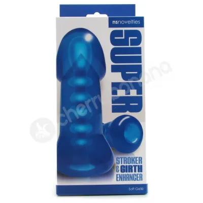 Blue Super Stroker Girth Enhancer