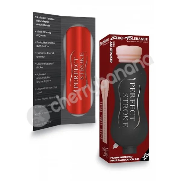 Perfect Stroke Masturbator With Ass Stroker