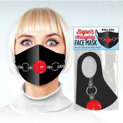 Super Naughty Face Mask Ball Gag