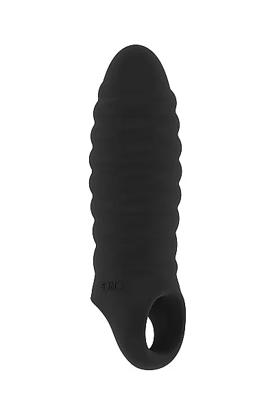Sono No.36 - Stretchy Thick Penis Extension - Black