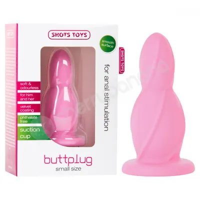 Shots Toys Pink Small Butt Plug