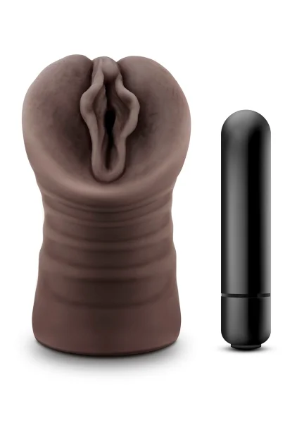 Hot Chocolate Alexis Pussy Shaped Penis Masturbator By Blush