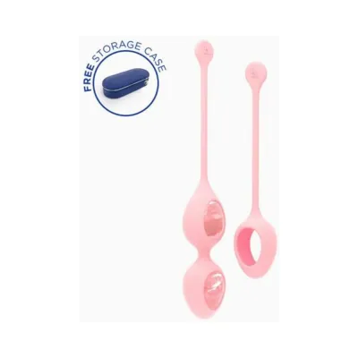 Bullets Discreet Biird Yonii 2 piece Rose Quartz Eggs Set