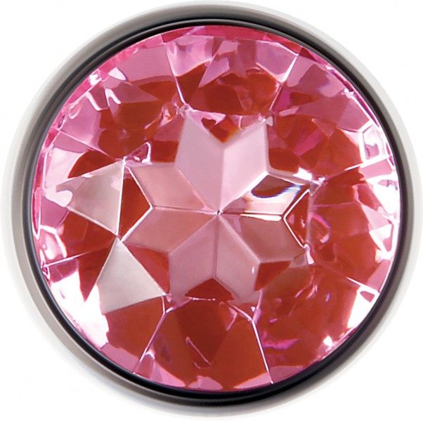 Pink Gem Large Butt Plug