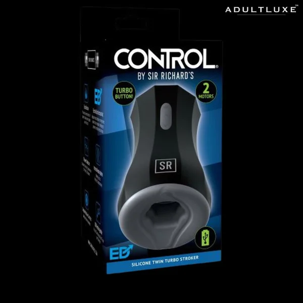 Sir Richard’s Control Silicone Twin Turbo Stroker